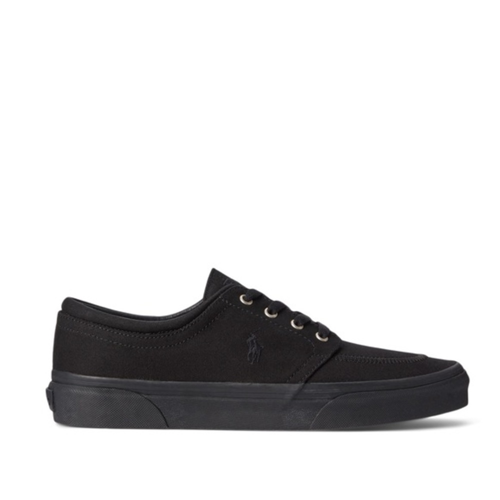 NWOB Polo Ralph Lauren Faxon X Canvas Sneaker - Black